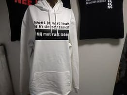 hoodies met leuke tekst