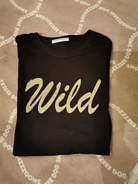 DAMES T-SHIRT WILD