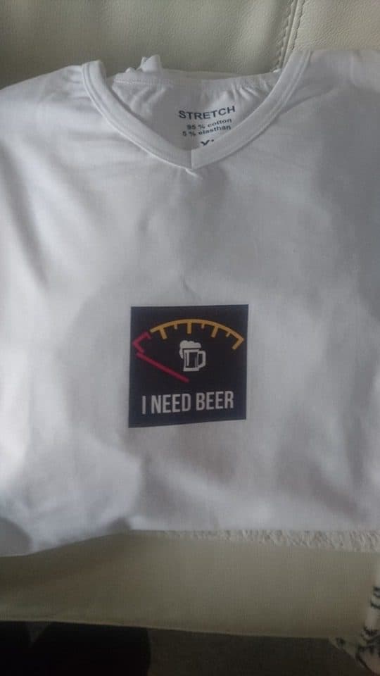 t-shirt Awesome baby - Afbeelding 4