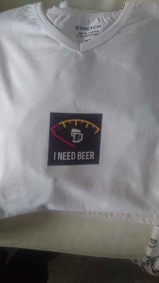 t-shirt Awesome baby - Afbeelding 3
