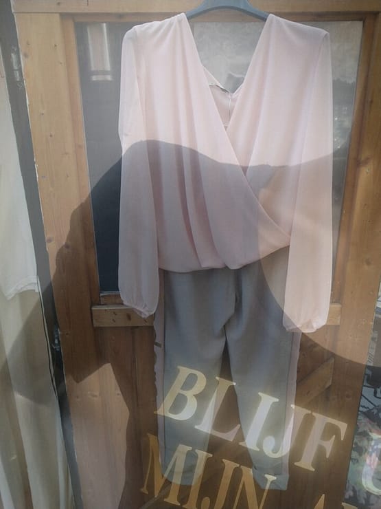 tuniek roze en broek J`Adore