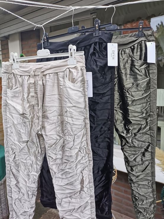 dames coating broek