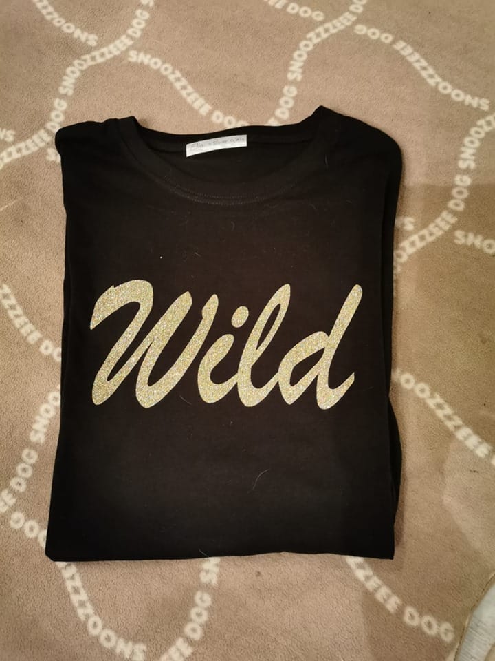 DAMES T-SHIRT WILD