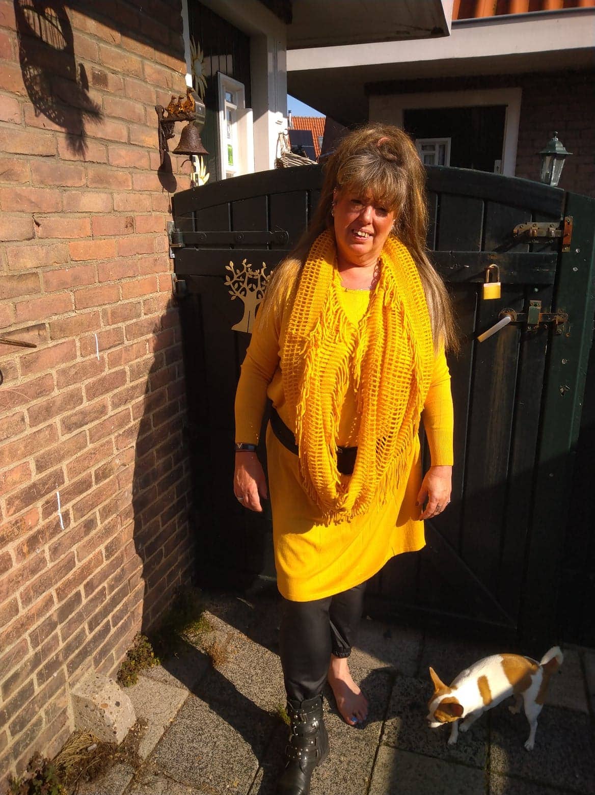 Trui best sale met sjaal