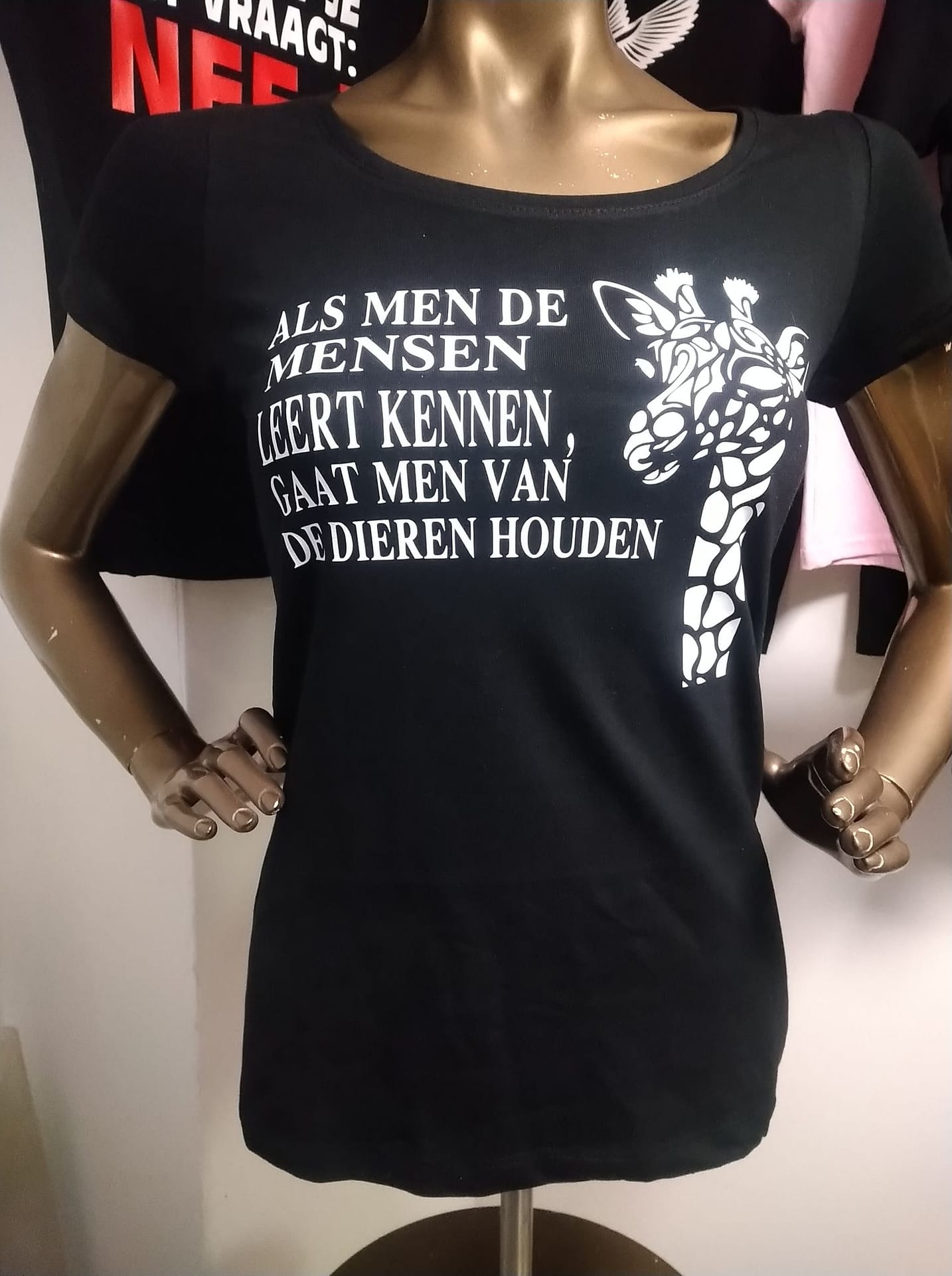 Paarden clearance shirt tekst